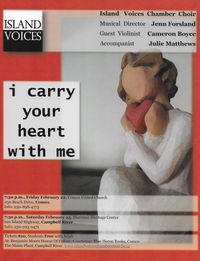 I Carry Your Heart With Me
