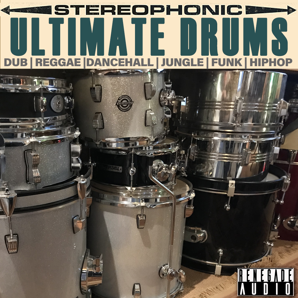 Ultimate Drums Collection (Dub, Reggae, Dancehall, Jungle, Funk & Hiphop Loop & Sample Pack)