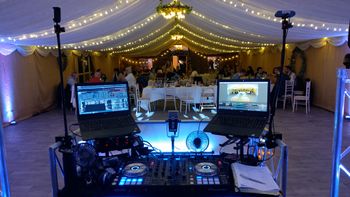 Wedding DJ Disco at Longthorns Farm, Wareham
