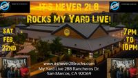 IT'S NEVER 2L8 band debuts @ My Yard Live!