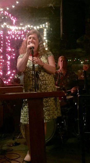 Singing with the legendary Grove Street Stompers July 2017

