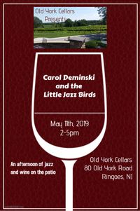 CD and Little Jazz Birds at Old York Cellars