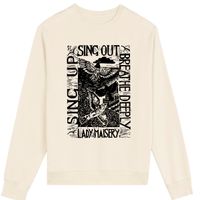 Sing Up Sing Out: Limited Edition Sweater Natural Raw White/Black