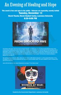 An Evening of Healing and Hope - Free screening of From Shock to Awe w/Jason Moon