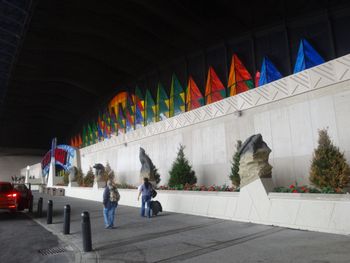 2017 NAMA's We have arrived! One of the entrances to the Seneca Hotel, Resort & Casino.
