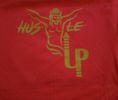 Red "Hustle Up" T-Shirt