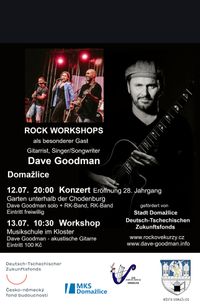 As soloist and guest at “Rock Workshops”  RK-Band Domažlice, Czech Republic