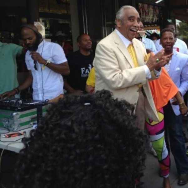 Spinning for Harlem's Charlie Rangel's Block Party @Harlem Shake.