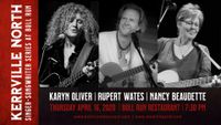 Kerrville North Singer-Songwriter Series with Rupert Wates and Nancy Beaudette