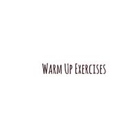 Hand Warm Up Exercises