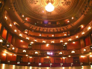 The beautiful Lyric Theatre from the stage
