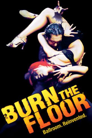 BURN THE FLOOR (Broadway) poster
