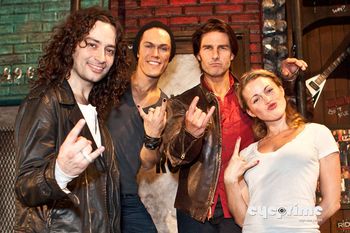 Constantine Maroulis, MiG, Tom Cruise, & Rebecca Faulkenberry
