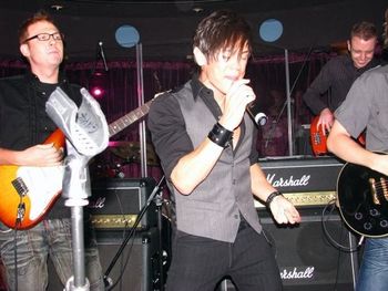 MiG with the WWRY Band at JJ's Bar, Hong Kong 2008
