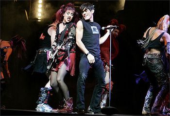 Talia Kodesh & MiG in WE WILL ROCK YOU International Tour
