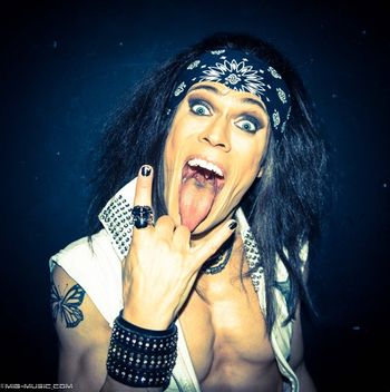 MiG as 'Stacee Jaxx' in ROCK OF AGES - Manila
