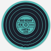 LOAS Record Round Sticker