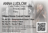 Anna Ludlow in concert with Tyson Chen 