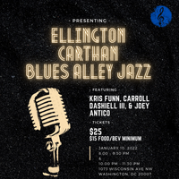 Ellington Carthan at Blues Alley Jazz Club