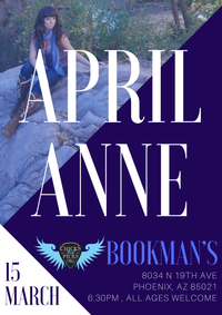 April Anne at Bookman’s 
