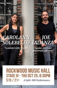 Carolann Solebello and Joe Iadanza in NYC