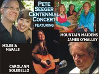 Pete Seeger Centennial Concert in Centerport NY