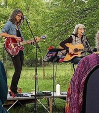 LIVE -- Carolann Solebello with BEV GRANT at People's Voice Cafe
