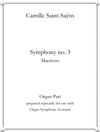 "Maestoso" from Symphony no. 3 (Full Orchestra) by Camille Saint-Saens
