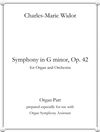Symphonie no. 1, Opus 42, (for Full Orchestra) by Charles Marie Widor