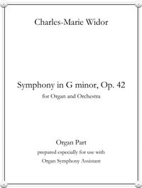 Symphonie no. 1, Opus 42, (for Full Orchestra) by Charles Marie Widor