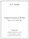 Organ Concerto, HWV 290 (Oboes, Strings and Organ) by G.F. Handel