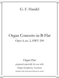 Organ Concerto, HWV 290 (Oboes, Strings and Organ) by G.F. Handel