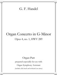 Organ Concerto HWV 289 (Oboes, Strings and Organ) by G.F. Handel