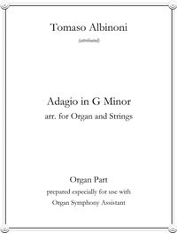 Adagio (arranged for Strings and Organ) attributed to Tomaso Albinoni