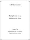 Symphony no. 2 (for 12-Piece Brass Section and Organ) by Elfrida Andree