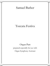 Toccata Festiva (for Full Orchestra) by Samual Barber