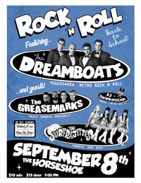 The Dreamboats w/ The Surfrajettes, The Greasemarks, and guests!