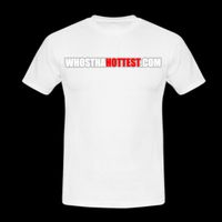 LIMITED EDITION WHOSTHAHOTTEST TEE'S (WHITE)