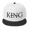 KING SNAPBACK CAP (White)