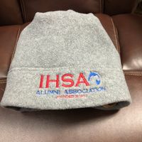 SA2900: IHSA Alumni Logo Fleece Hat
