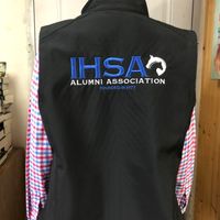 SA8360 : Mens IHSA Alumni Logo Soft Shell Vest