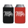 Pair of Koozies - (1) Black & (1) Red Koozies