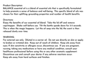 "BALANCE DIFFUSER" Essential Oil Premium Grounding Blend