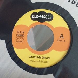 Order our new 7" featuring  "Outta My Head" on the A side and the DJ Grazzhoppa remix of "Everyday (Walking in Sunshine)" on the B side.  Click the image to order NOW!  Dig it!  
