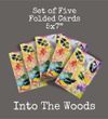 Set of Five - Into The Woods (5x7" Folded Cards)