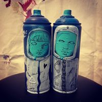 Spray Can Astronauts - SOLD OUT! 