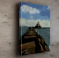 Lighthouse (11x14" canvas)