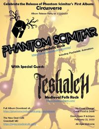 Phantom Scimitar Album Release with Teshaleh!