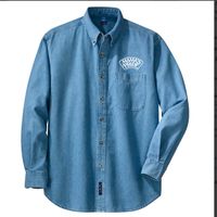 SPECIAL ORDER--Mens/Womens-LONG sleeve-Denim Shirt