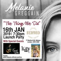 Melanie Greggain - Launch Party with Special Guests Daniel Spiller, Katy Hurt, Jodie Mckay & Gareth Thomas